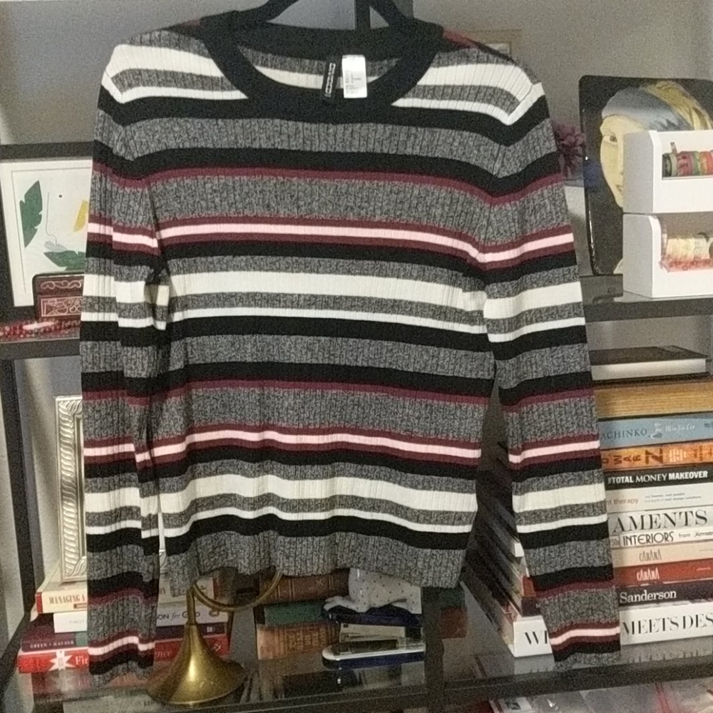 H&M striped sweater